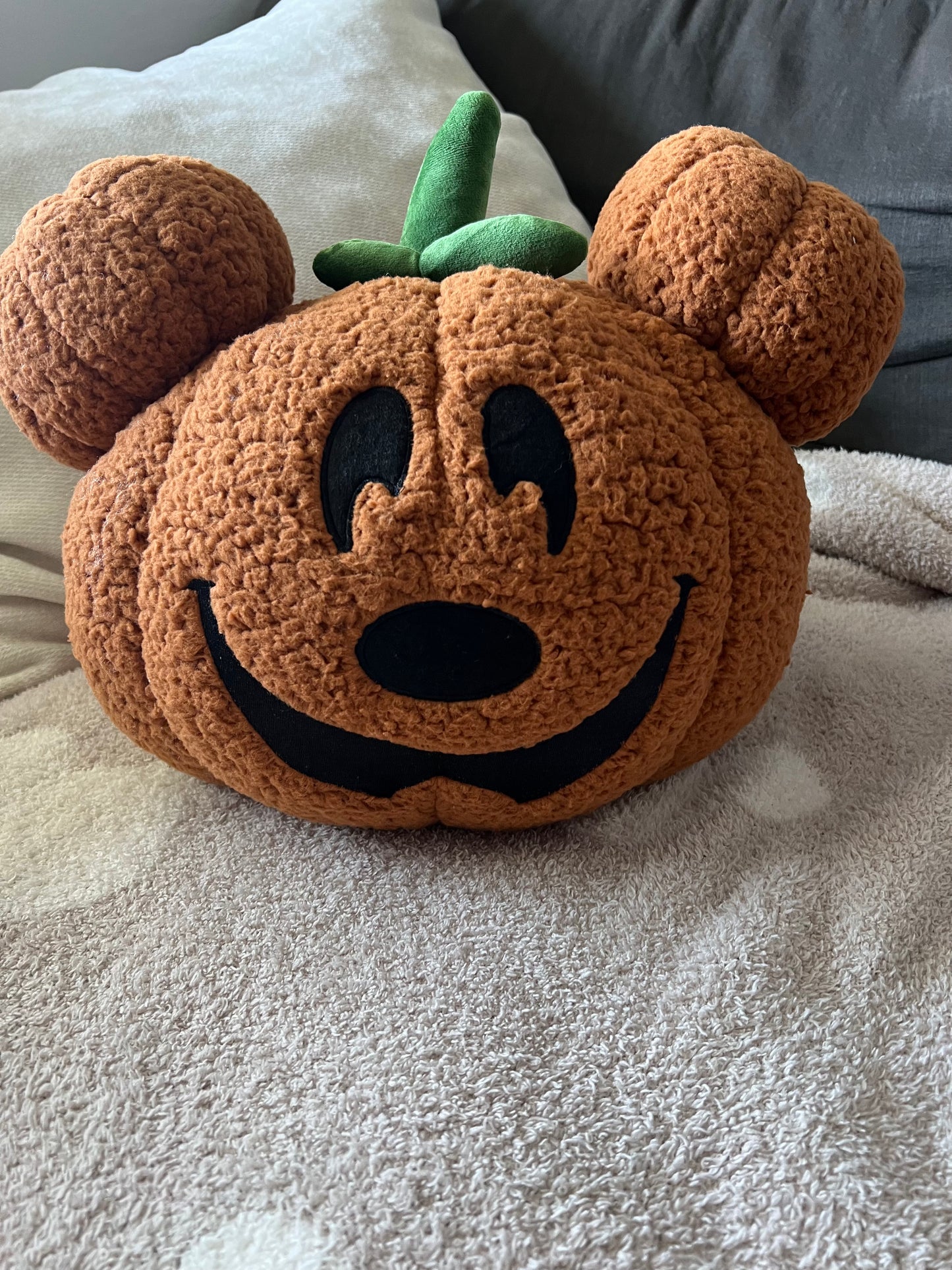 Mickey Pumpkin Pillow