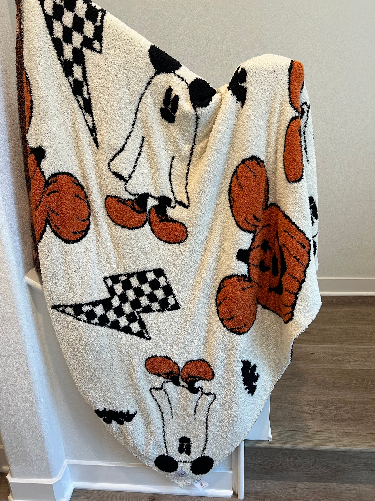 Spooky Mickey Throw